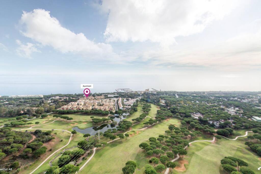 Seaview And Big Terrace Cabopino Apartment Marbella Bagian luar foto